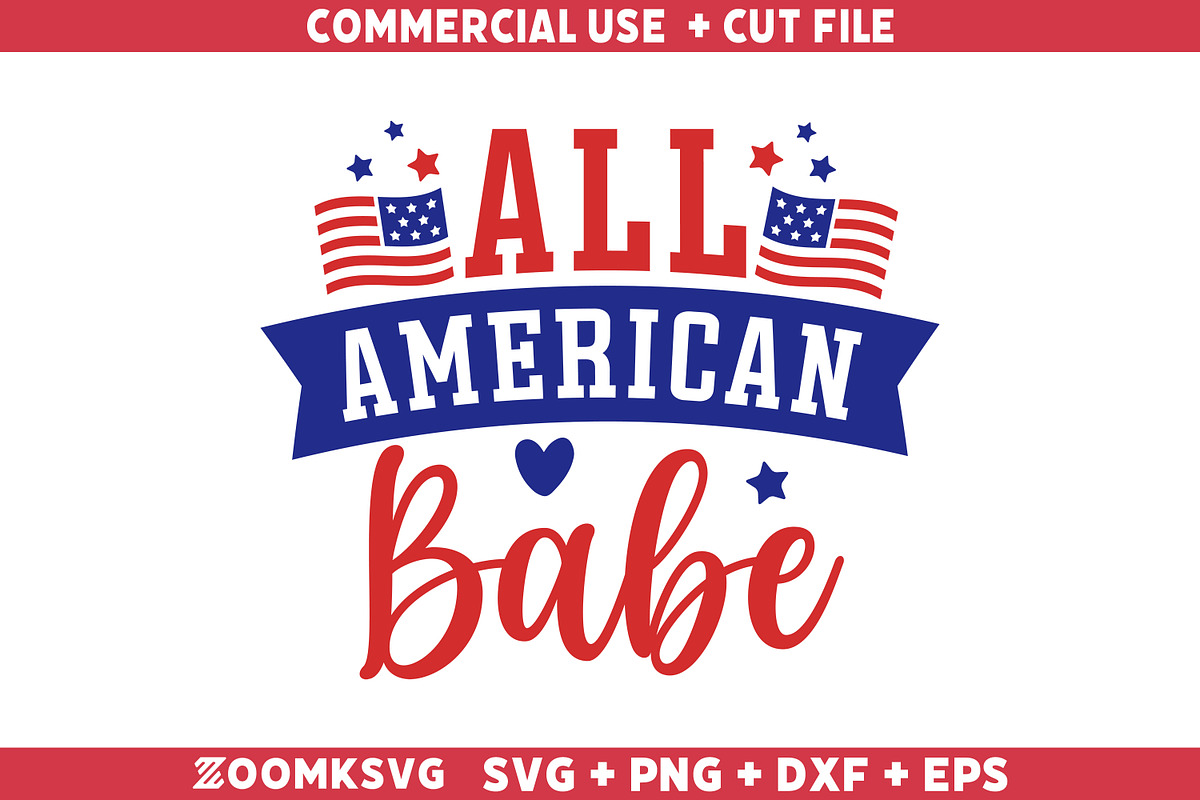 American SVG Bundle, USA SVG Bundle, an Illustration by ZoomkSVG (Photo 5 of 39)