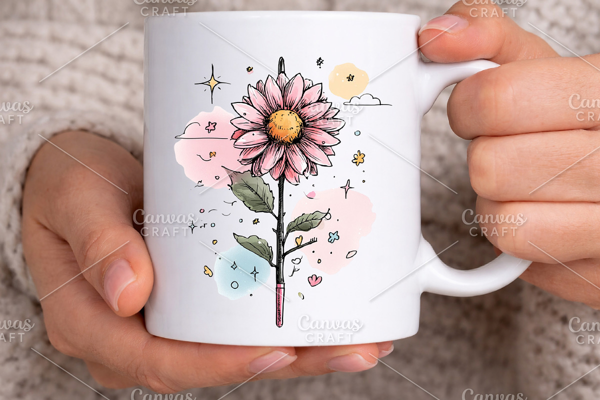 Whimsical Summer Spring Clipart PNG, an Illustration by Canvas Craft (Photo 5 of 7)