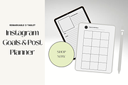 ReMarkable Instagram Post Planner, a Social Media Template by Moonturn Design (Thumbnail 1 of 4)