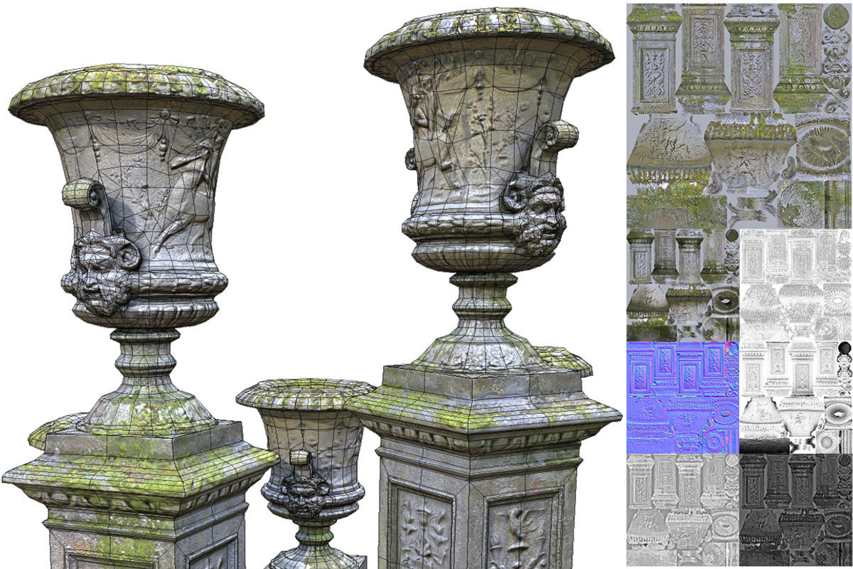 Vase from park, an Environmental 3D Model by Beatheart Creative Studio (Photo 10 of 14)