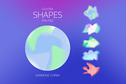 Pastel color gradient collection, a Texture Graphic by Visual Fear (Thumbnail 5 of 12)