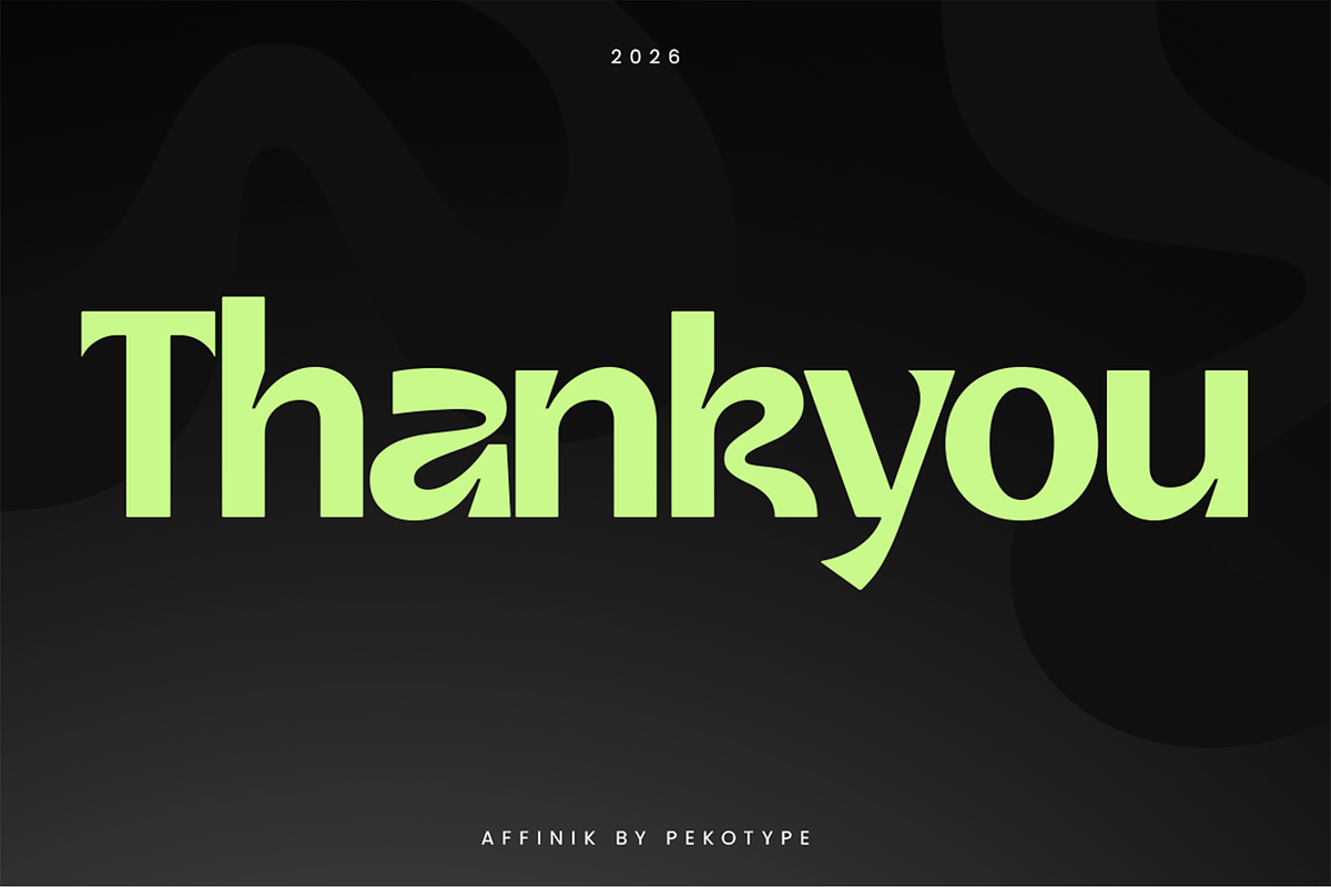 Affinik - Modern Logo Font, a Sans Serif Font by Pekotype (Photo 12 of 12)