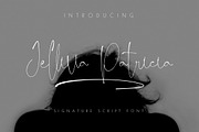 Jelliva Patricia - Handwritten, a Script Font by NTC Graphic (Thumbnail 1 of 9)