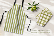 Olive abstract patterns watercolor, a Texture Illustration by YarovaArt (Thumbnail 4 of 21)