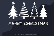 Festive Xmas T-Shirt Sublimation, an Illustration by Design Station (Thumbnail 1 of 8)