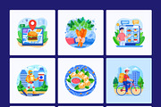 Food Illustration Art Set, a Food Illustration by Prosymbols (Thumbnail 8 of 9)