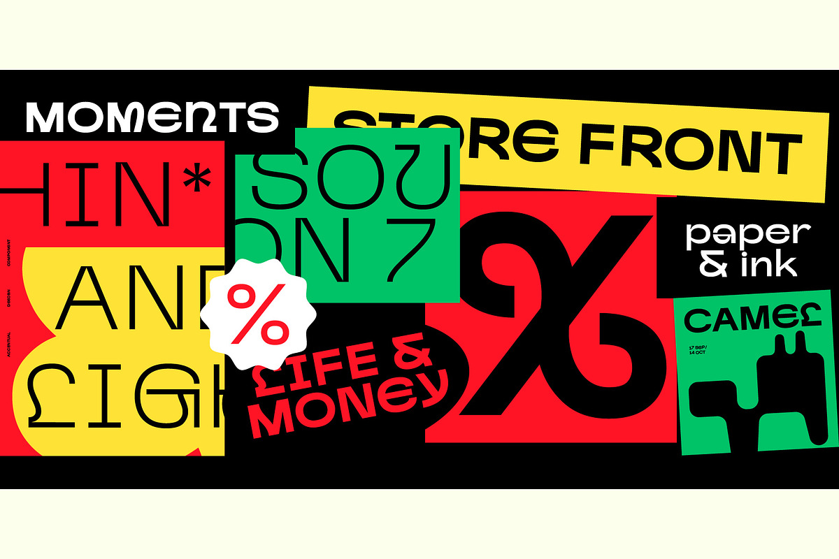 Gizale, a Sans Serif Font by Adam Fathony (Photo 13 of 16)