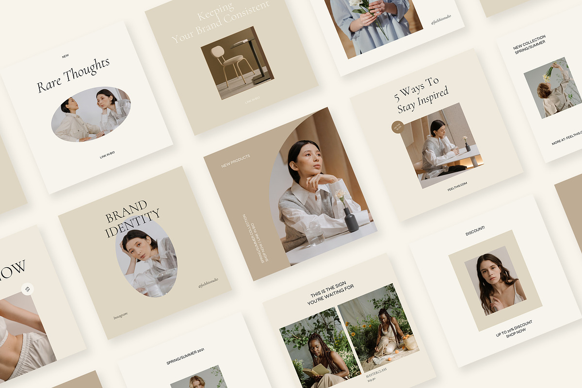 Muse Social Media Pack Canva, a Social Media Template by Feel This (Photo 28 of 32)