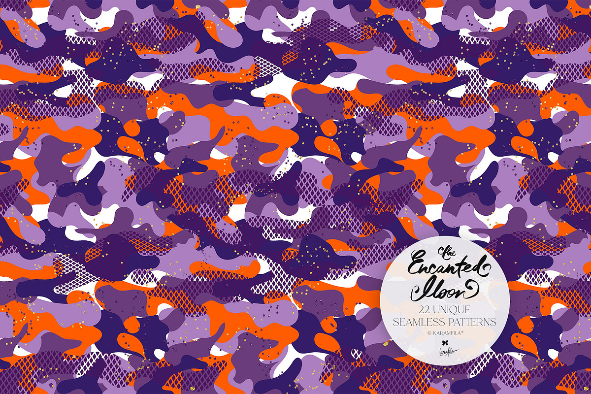 Halloween Gothic Woodland Patterns, a Pattern Graphic by KaramfilaS (Photo 22 of 28)