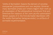 Magritte Surrealist Serif Font, a Font by Molly Suber Thorpe (Thumbnail 10 of 10)