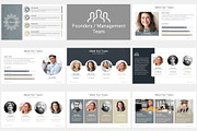 Modern Company Profile PowerPoint, a Presentation Template by SlideSalad (Thumbnail 13 of 37)