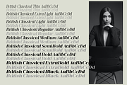 British Classical - Display Serif, a Serif Font by TypeClassHeroes (Thumbnail 2 of 15)