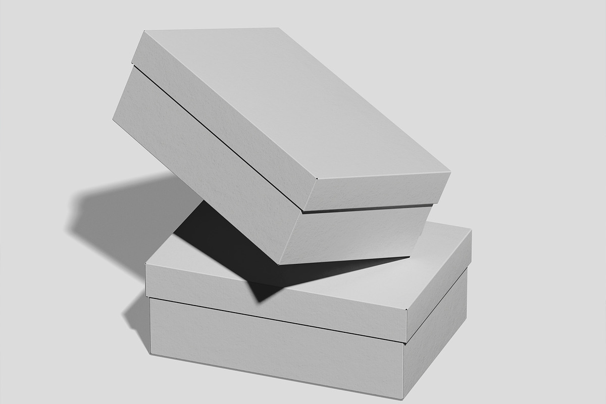Sneakers Box Mockup, a Packaging Mockup by Unerispace (Photo 3 of 5)