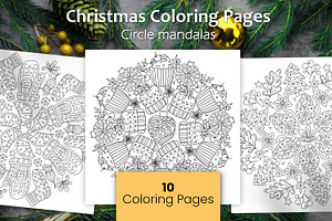 Winter Mandalas | Coloring Pages