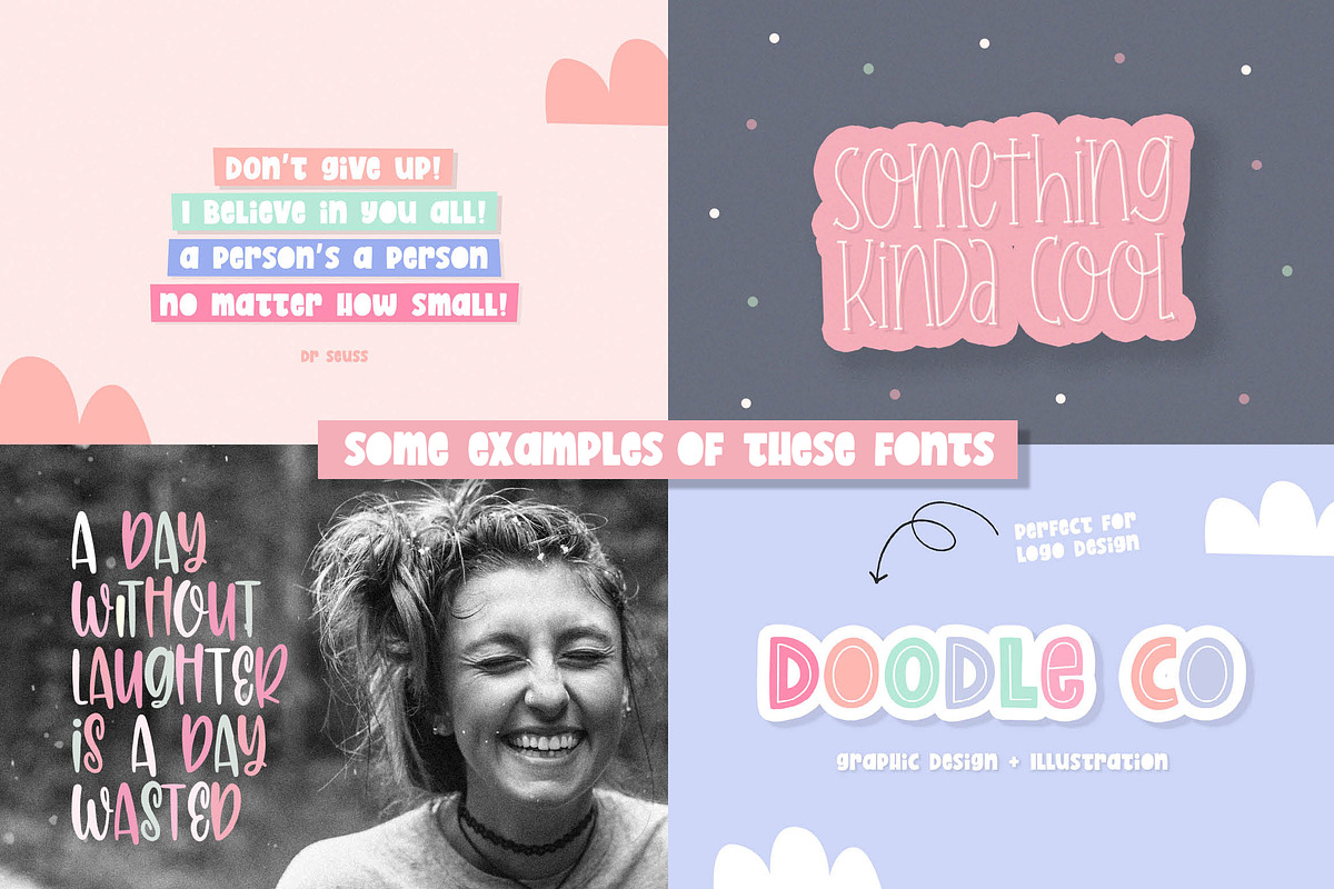The Girly Font Bundle (ONLY $10), a Font by Salt & Pepper Designs (Photo 8 of 11)