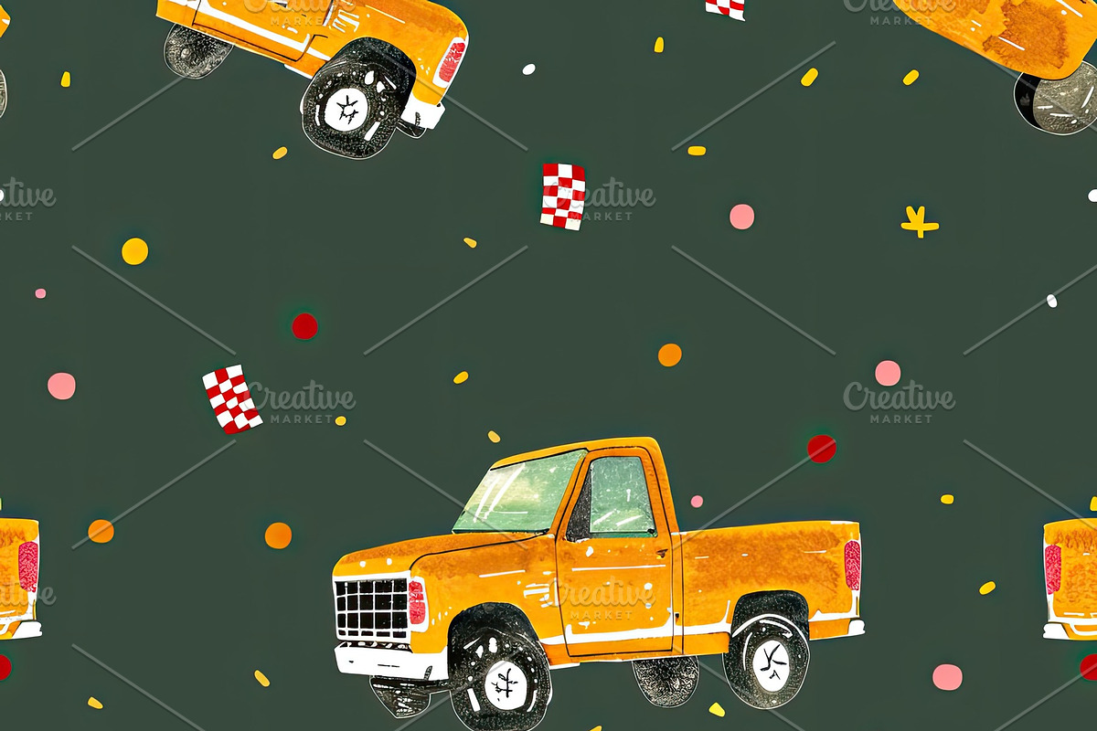 Cute Hand Drawn Pattern, a Pattern Graphic by Virgo Studio