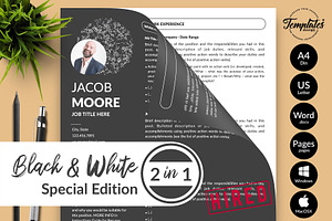 Creative CV Bundle / Resume - Jacob