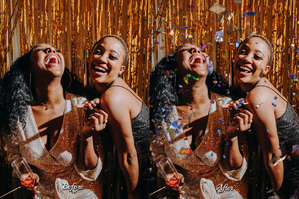 60 Realistic Party Confetti Overlays, an Object Graphic by 3Motional (Photo 12 of 14)