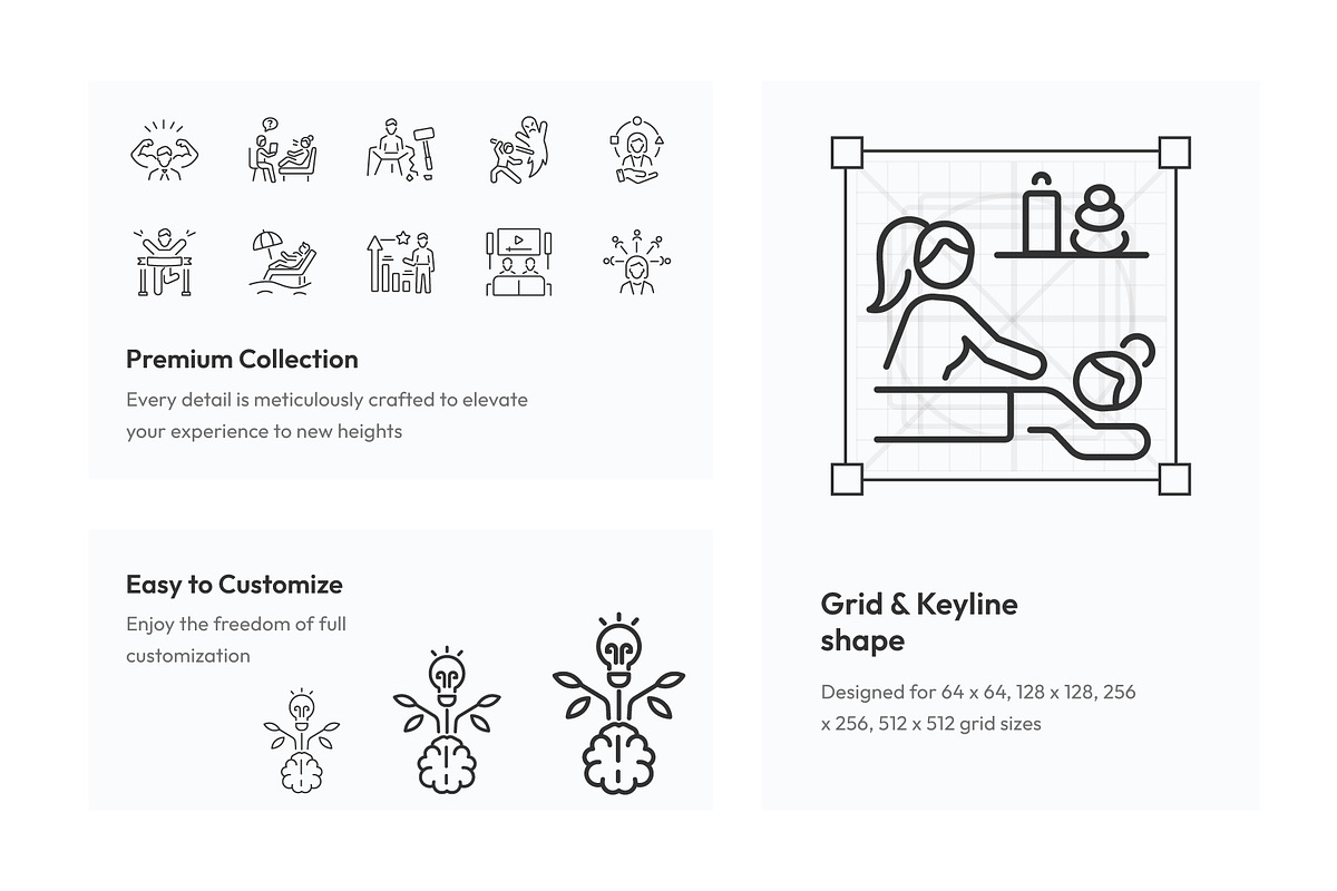 Coping Icon Set, an Outline Icon by Prosymbols (Photo 3 of 5)