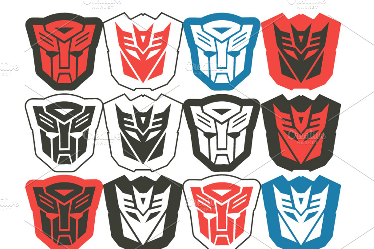 Transformers Birthday Party Package, a Templates & Theme by Lytvynenko Anna (Photo 8 of 13)
