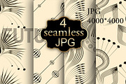 Patterns modern backgrounds Art Deco, a Pattern Graphic by Futurel (Thumbnail 1 of 5)
