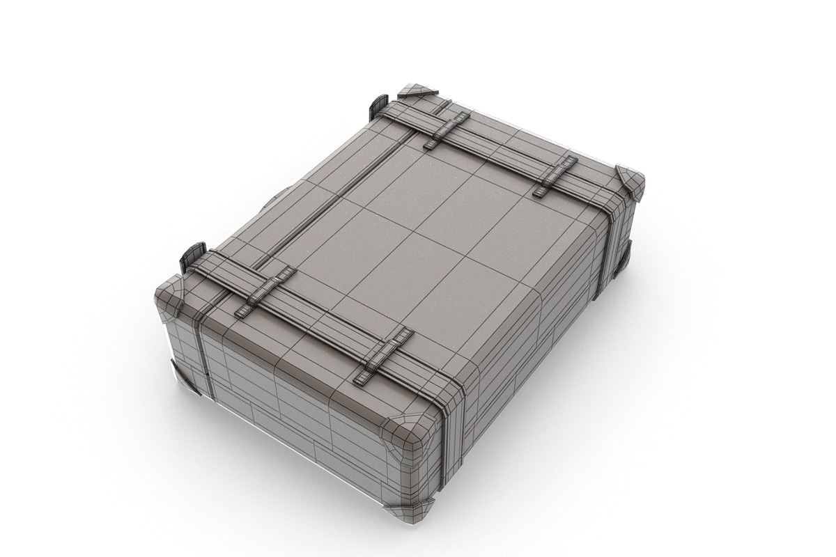 Suitcase, an Object 3D Model by Tedi Permana (Photo 8 of 12)