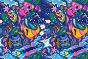 Australian Animals, a Pattern Graphic by PenguinHouse (Thumbnail 4 of 7)
