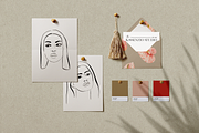 Amelia Line Art Pack, an Illustration by Kassenzio Atelier (Thumbnail 4 of 9)