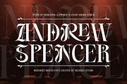 Midnight Bound - Blackletter x Serif, a Serif Font by Shakira Studio (Thumbnail 5 of 10)