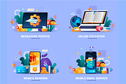 Flat Concepts Illustrations, a Finance Illustration by alexdndz (Thumbnail 6 of 10)