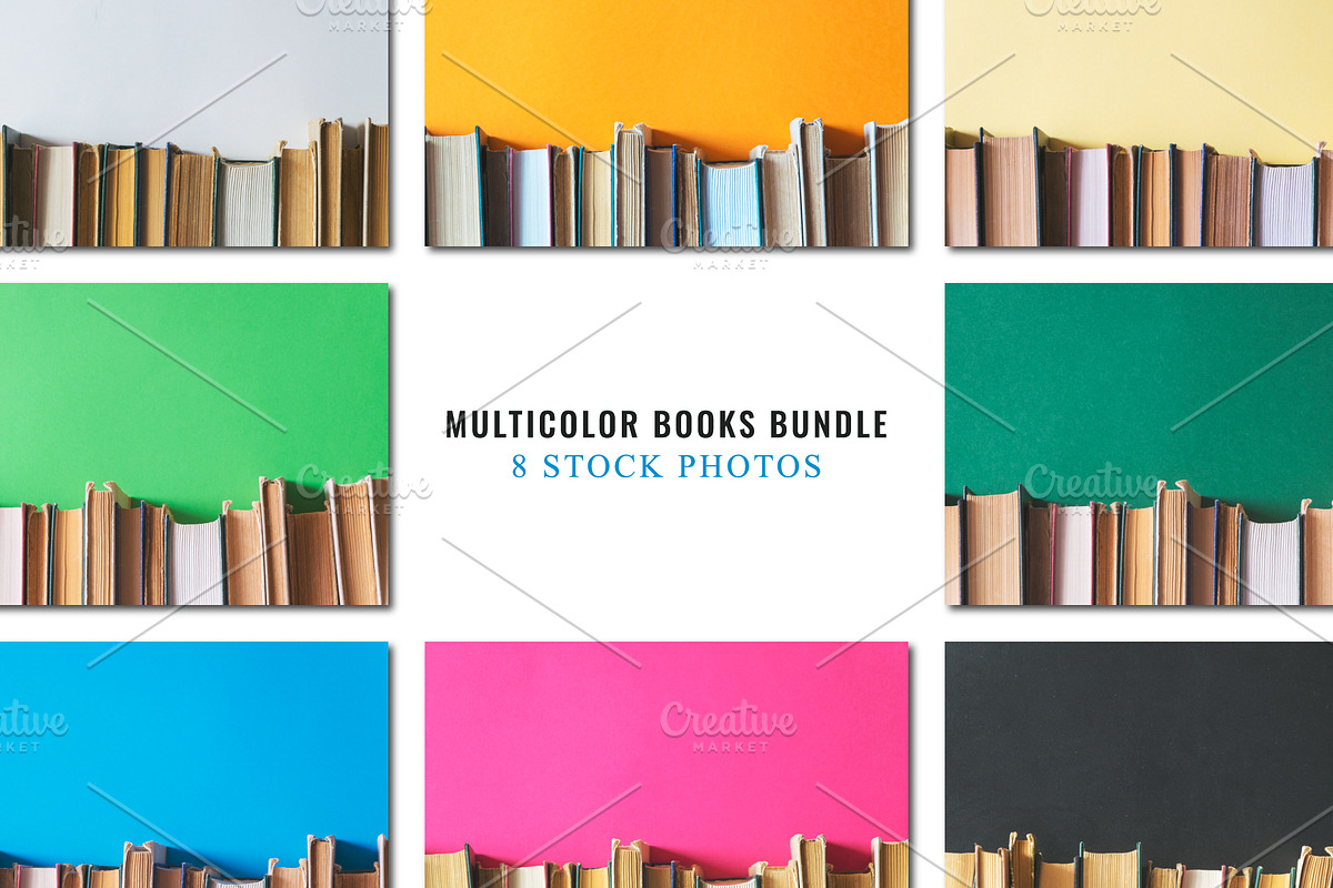 Multicolor Books Bundle, a School & Education Photo by Ti-Di (Photo 1 of 2)
