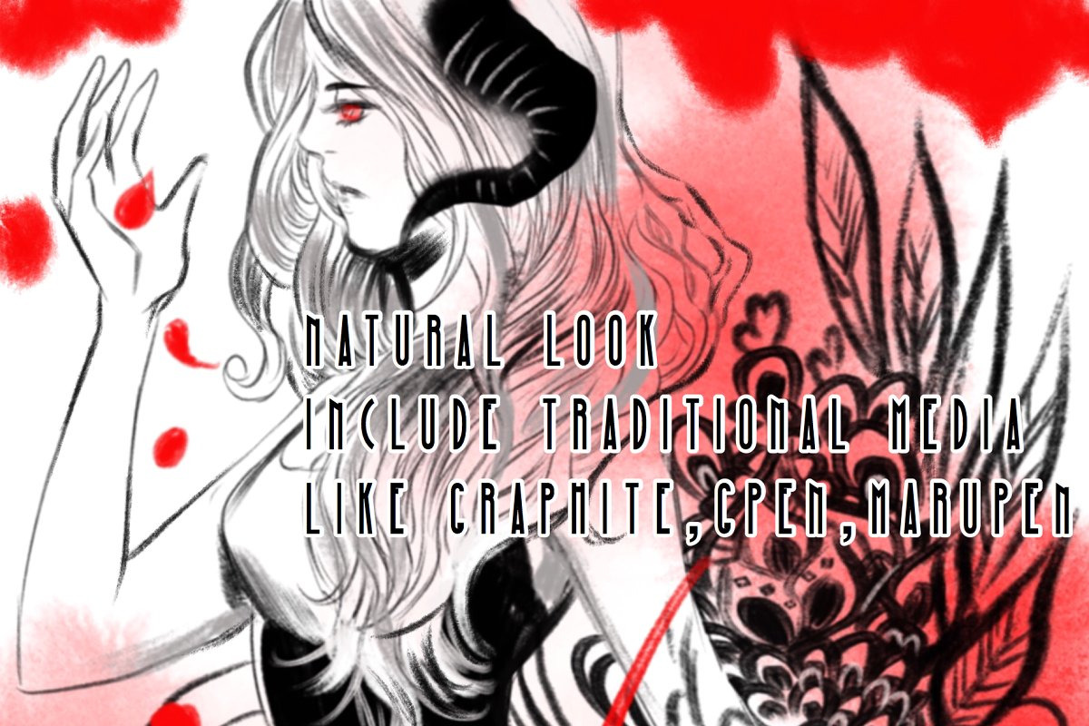 Ultimate manga bundle procreate, a Brush Add-On by Meisanmui (Photo 3 of 29)
