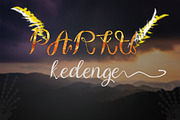 Parku Kedenge, a Handwritten Font by Republik Kreatif (Thumbnail 1 of 5)