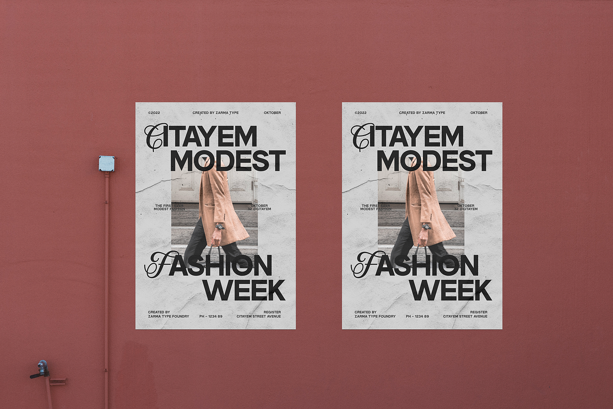 Megren - Combination Font, a Sans Serif Font by Zarma Type (Photo 4 of 13)