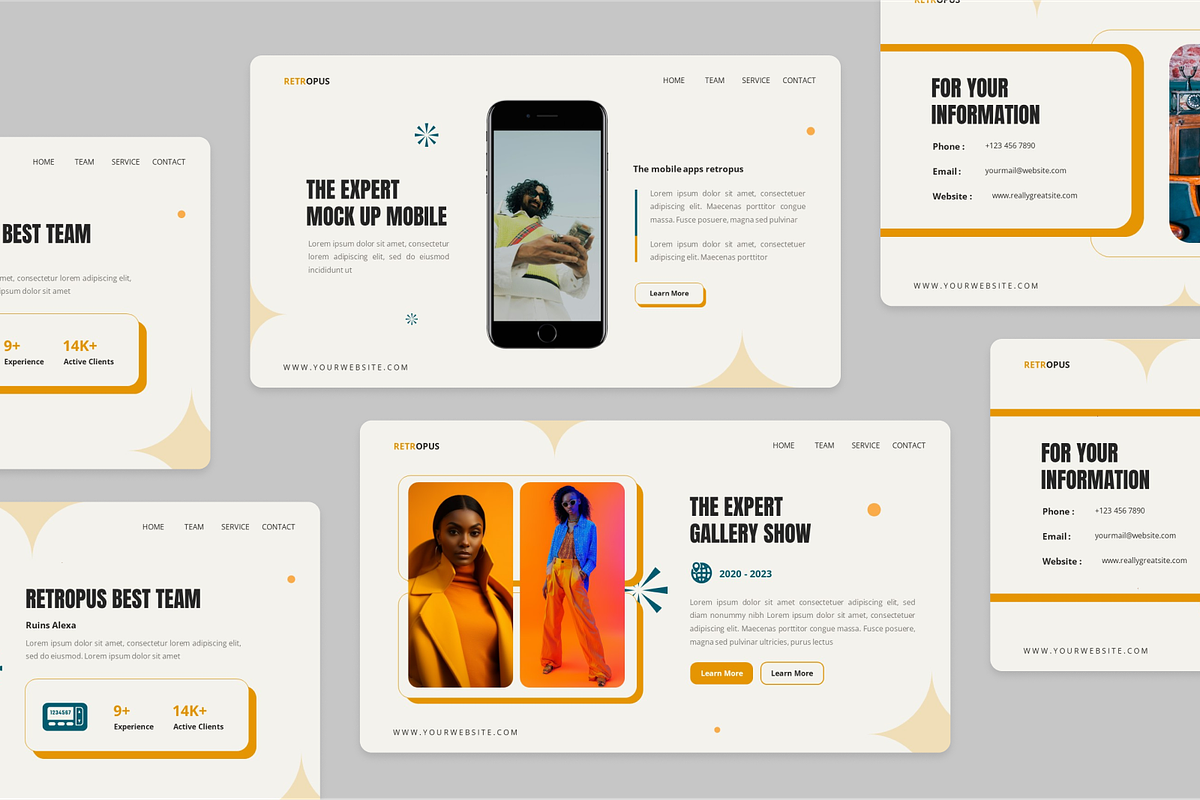 Fashion Vintage Keynote, a Presentation Template by Annora Studio (Photo 4 of 5)