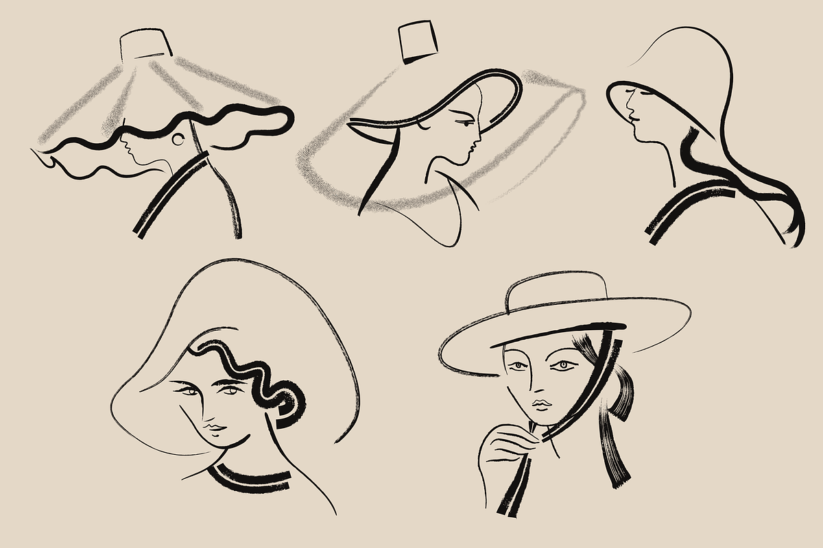 The Millinery Shop, a Person Illustration by Groovy Goods (Photo 2 of 9)
