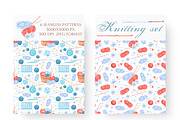 Knitting watercolor set. Crochet., an Illustration by SabinaWatercolorArt (Thumbnail 7 of 16)