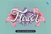 87 Floral Affinity Stamp Brushes, a Brush Add-On by Riveros Illustration (Thumbnail 3 of 11)