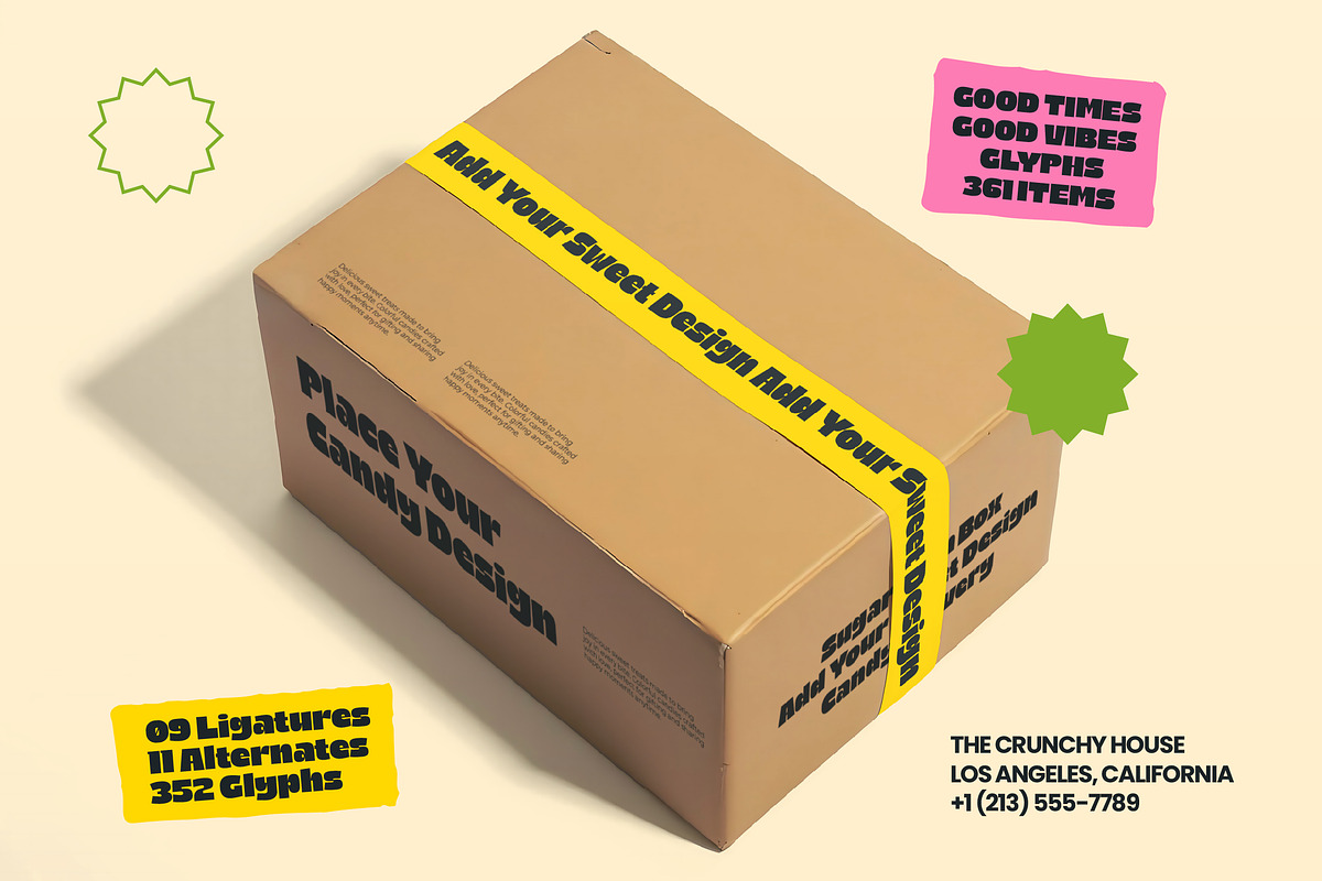 Fresh Chunky Retro Groovy Sans, a Sans Serif Font by timelesstype.co (Photo 14 of 15)