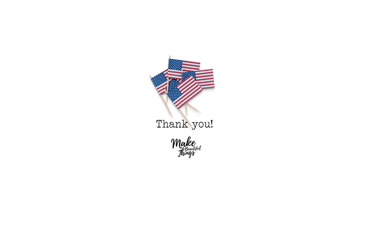 4th of July Styling Props, a Product Mockup by Make Beautiful Things (Photo 7 of 7)