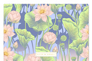 LOTUS- patterns & motifs, a Decorative Illustration by Liiafis (Thumbnail 7 of 17)