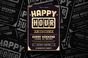 Happy Hour Party Flyer, a Flyer Template by Tokosatsu (Thumbnail 3 of 4)