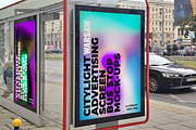 Warsaw Citylight Ad Bus Stop 11 v1, an Advertising Mockup by Graphic Shelter (Thumbnail 5 of 7)