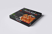 Pizza Box Mockup Bundle Set, a Packaging Mockup by Rielismee (Thumbnail 5 of 5)