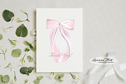 Bows Watercolor Clipart Collection, a Decorative Illustration by Leonaa art (Thumbnail 9 of 9)