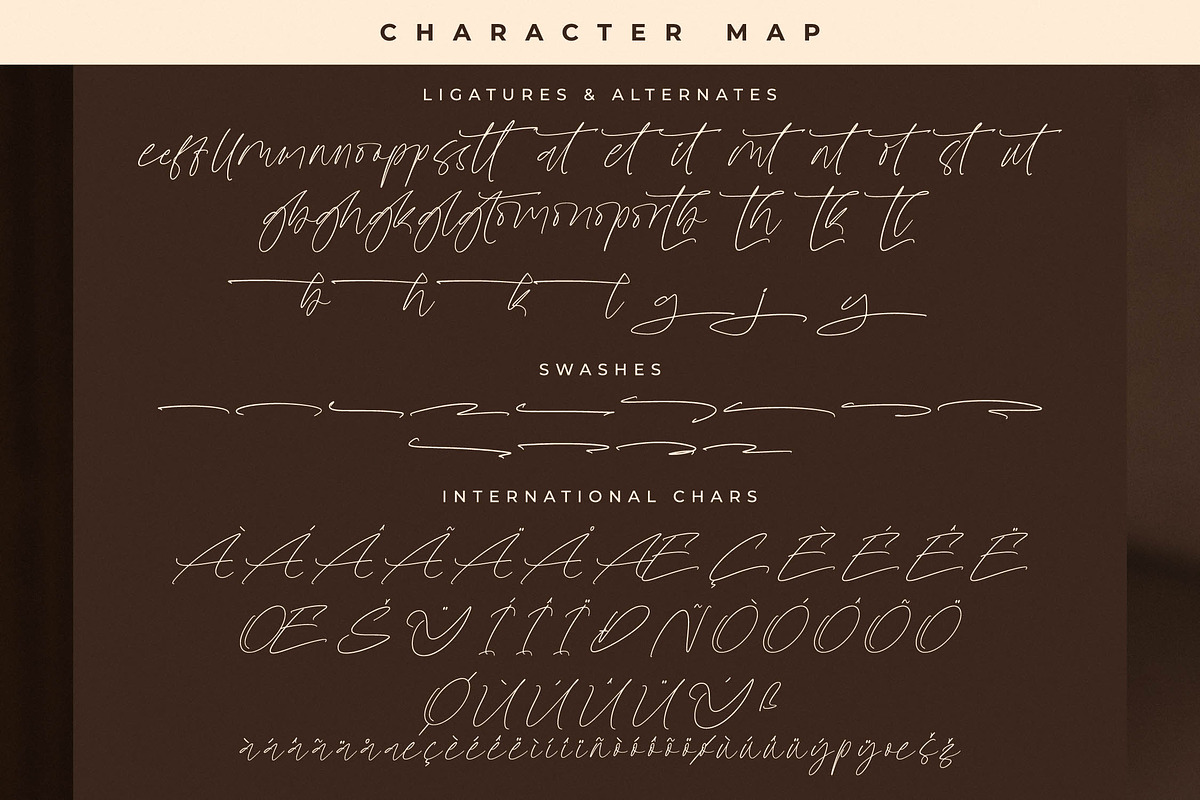 Gilberons Knighten Elegant Signature, a Script Font by Letterena Studios Script (Photo 14 of 15)