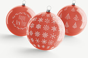 100 Christmas Vectors Bundle, an Illustration by Greek fonts by nantia.co (Thumbnail 2 of 3)