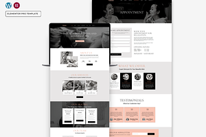 Spa & Beauty WordPress Template, a WordPress Template by Web Template Market