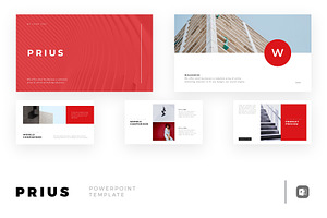 Prius Minimal PowerPoint Template