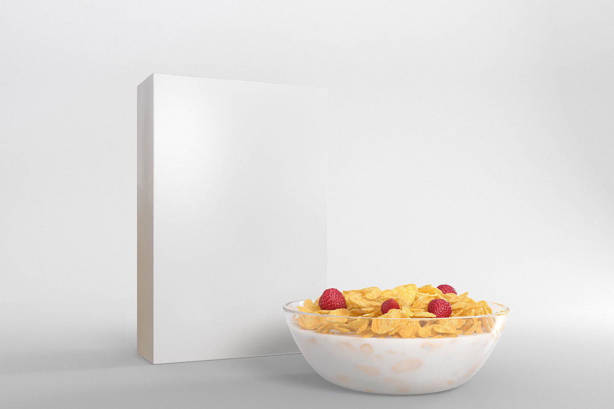 Cereal Package Mockup, a Packaging Mockup by Seven Lights (Photo 11 of 15)